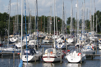 Ligplaats in Stavoren aan het IJsselmeer