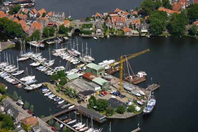 Scheepswerf de Rietpol - Spaarndam Gem. Haarlem