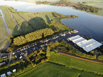 Ligplaats 6,5 x 3 meter - Jachthaven & Camping Wijde AA - Woubrugge