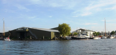 Winterstalling binnen Warmond / Kagerplassen - Van Leest Scheepsbouw