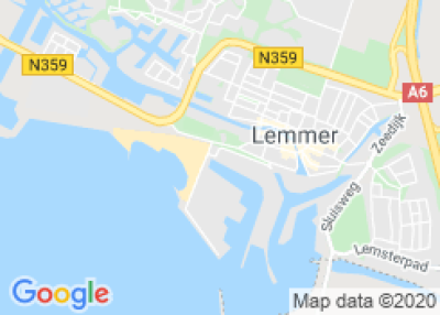 Ligplaats direct aan het IJsselmeer in Lemmer
