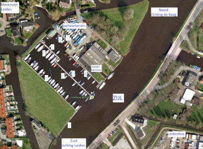 Ligplaats Leiden Kagerplassen, 10 x 4 meter