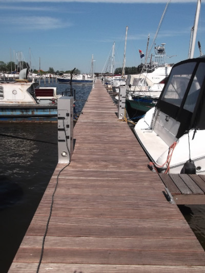 Ligplaats Zaandam 6 x 2,5 meter met vingersteiger