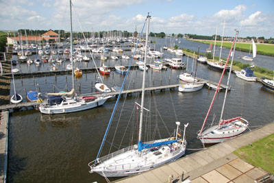 Ligplaats in schitterende haven in Stavoren 10 x 4 meter
