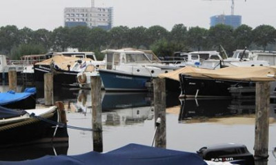 Ligplaats in Amsterdam vlakbij Zeeburg