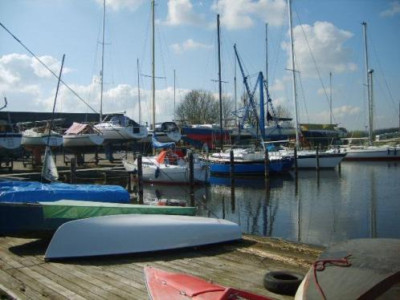 Ligplaats in Kampen tussen Drontermeer en Ketelmeer