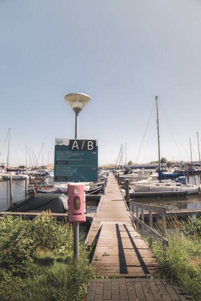 Ligplaats 12 x 4,5 meter - Jachthaven Waterkant - Dinteloord
