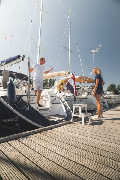 Ligplaats 15 x 5,5 meter - Jachthaven Waterkant - Dinteloord